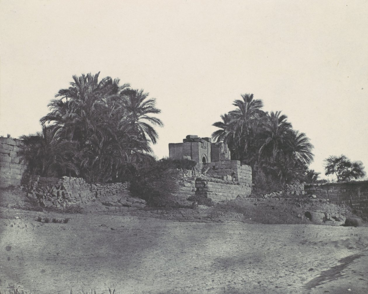 Nubiya. Filo, 1850. by Maxime Du Camp