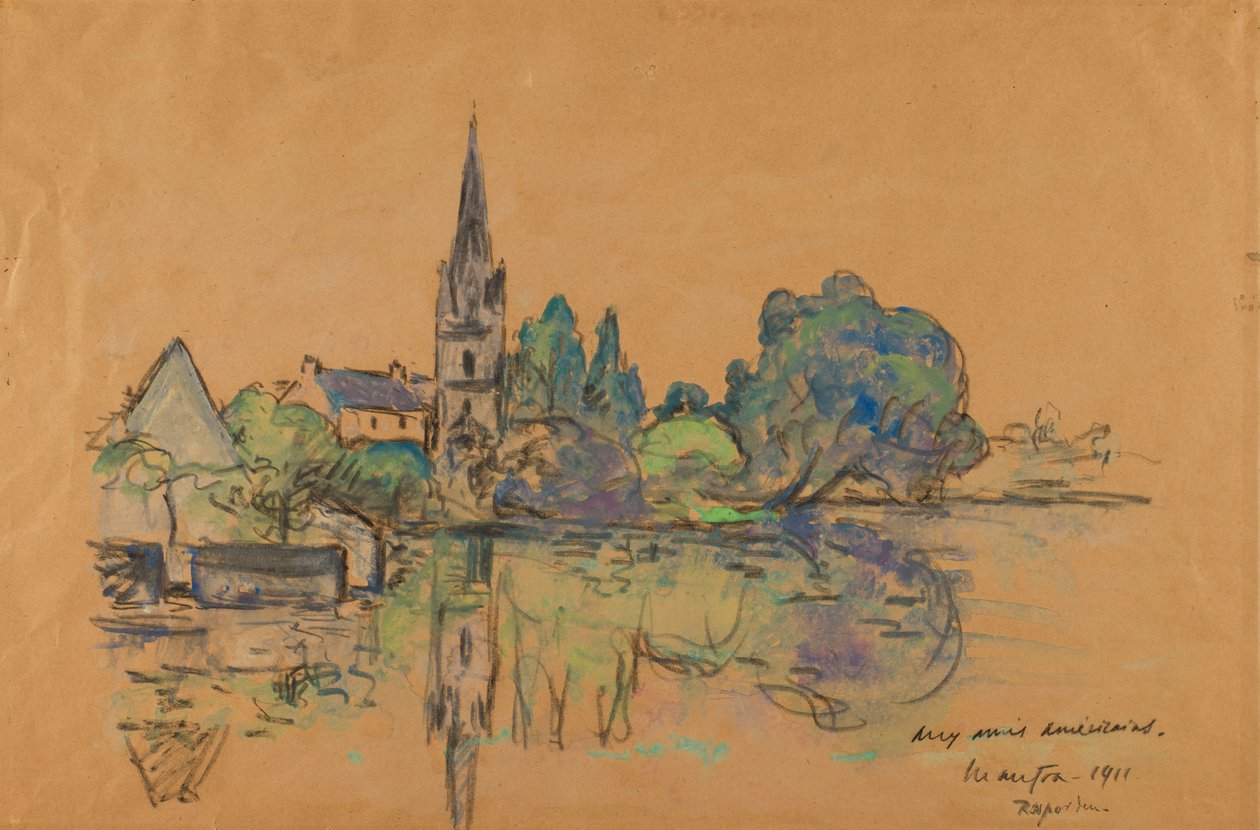 Manzara, 1911. by Maxime Emile Louis Maufra