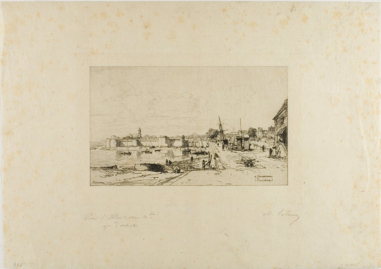 Concarneau, Finistere'de çalışıyor by Maxime Lalanne