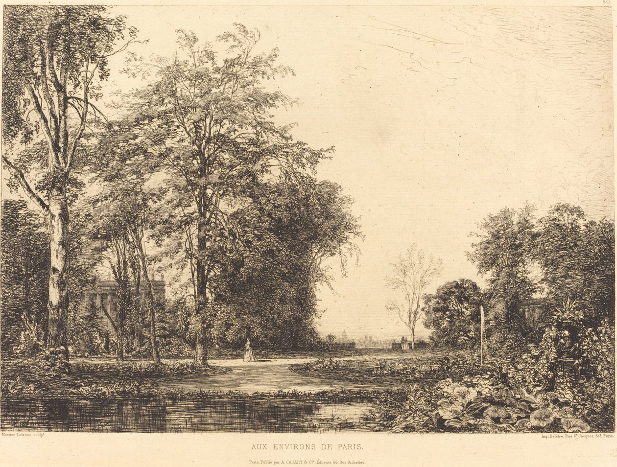 Paris çevresinde by Maxime Lalanne