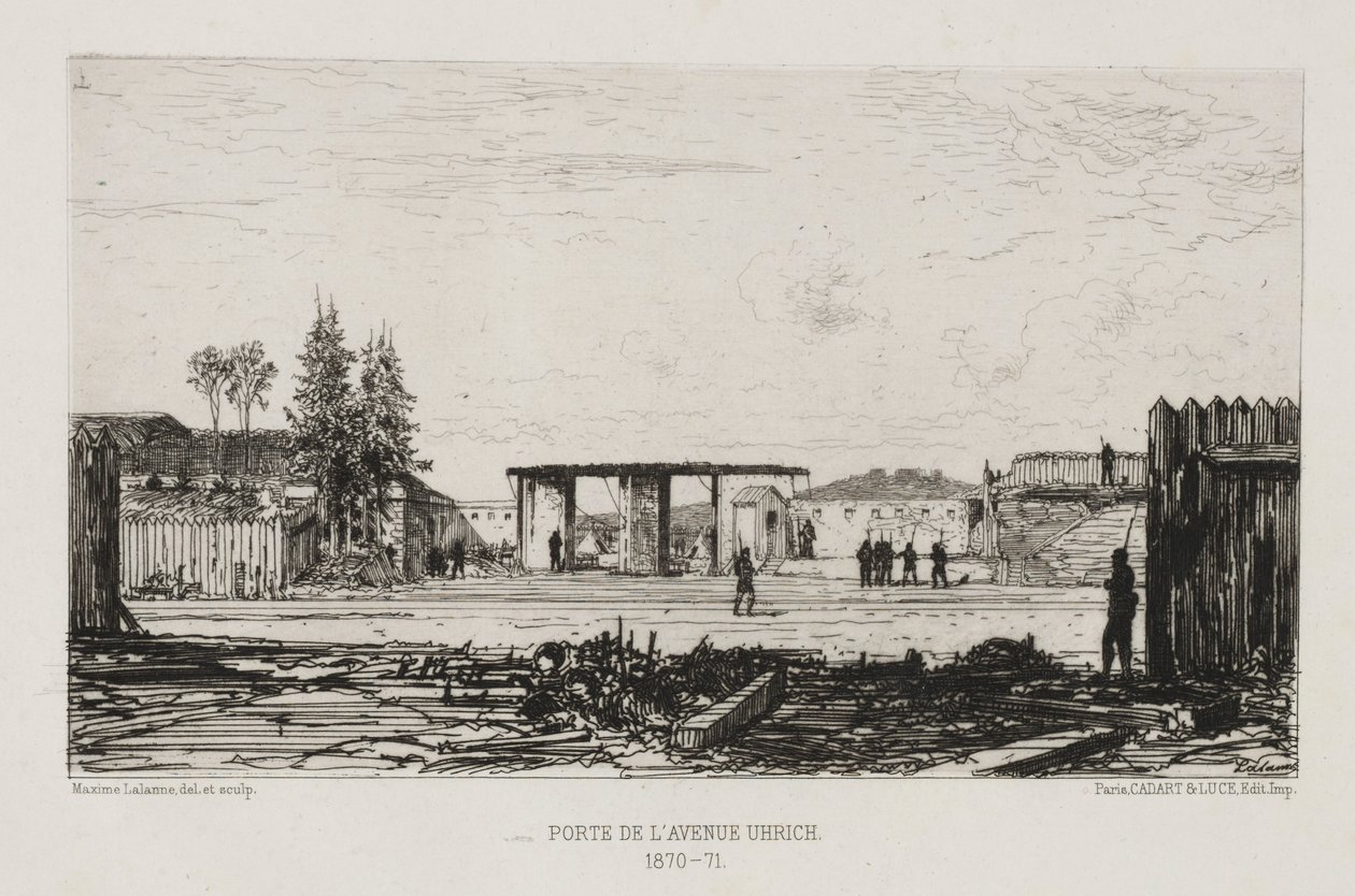Lavans kapısı Ulrich. by Maxime Lalanne