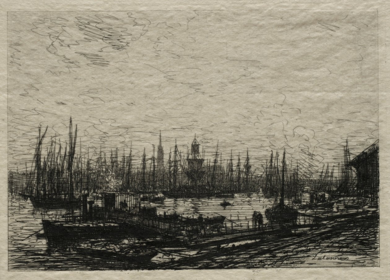 Bordeaux Limanı. by Maxime Lalanne