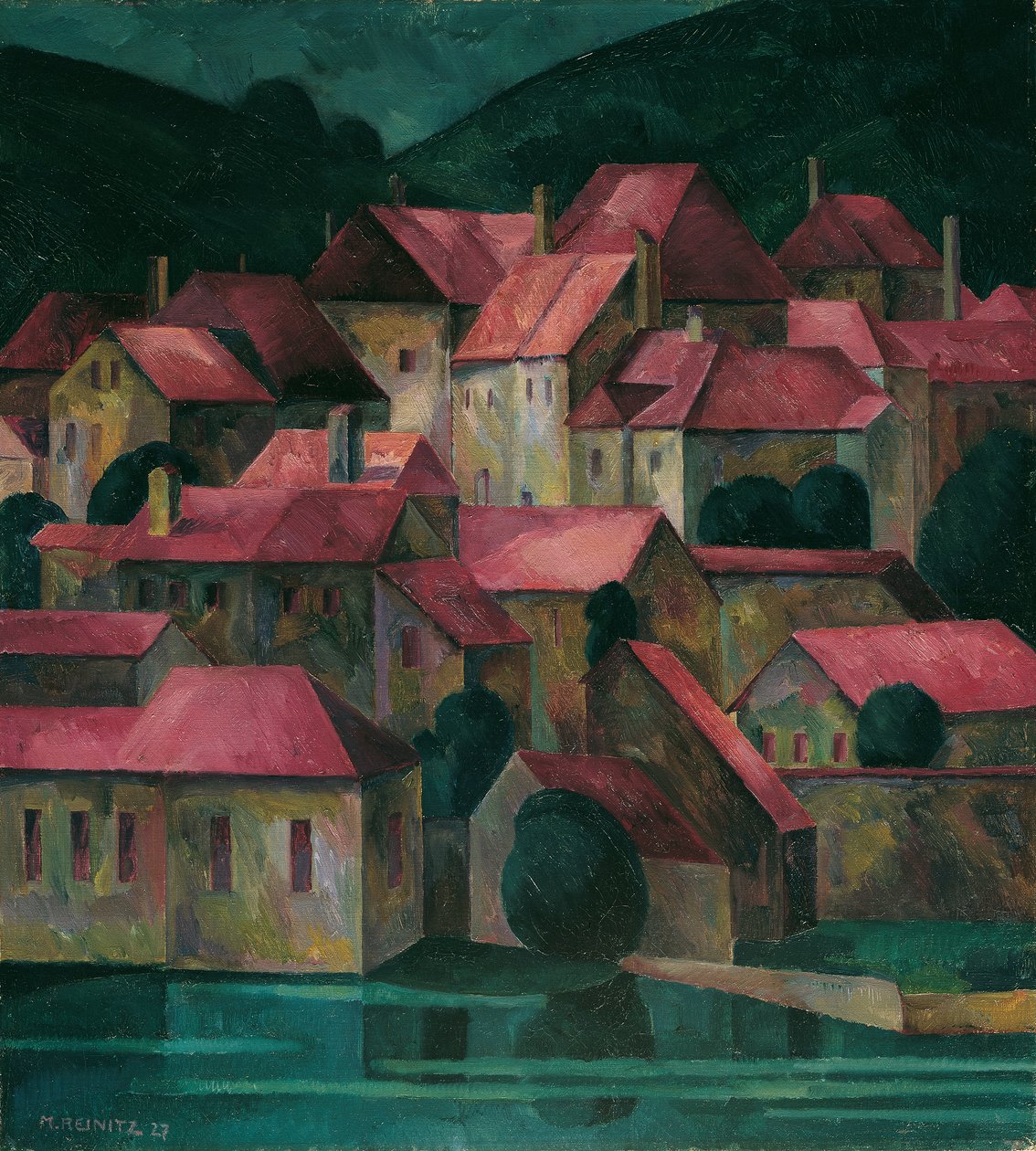 kırmızı çatılar by Maximilian Reinitz