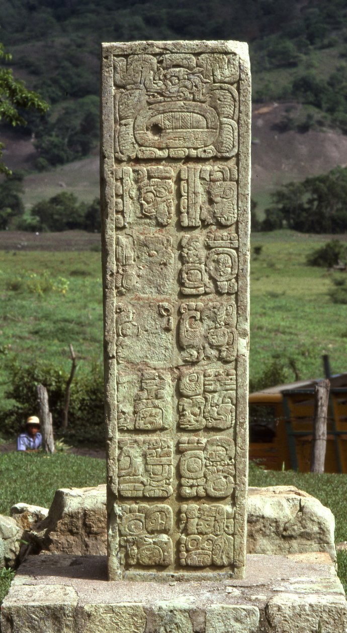 Copan Stela 6 by Mayan