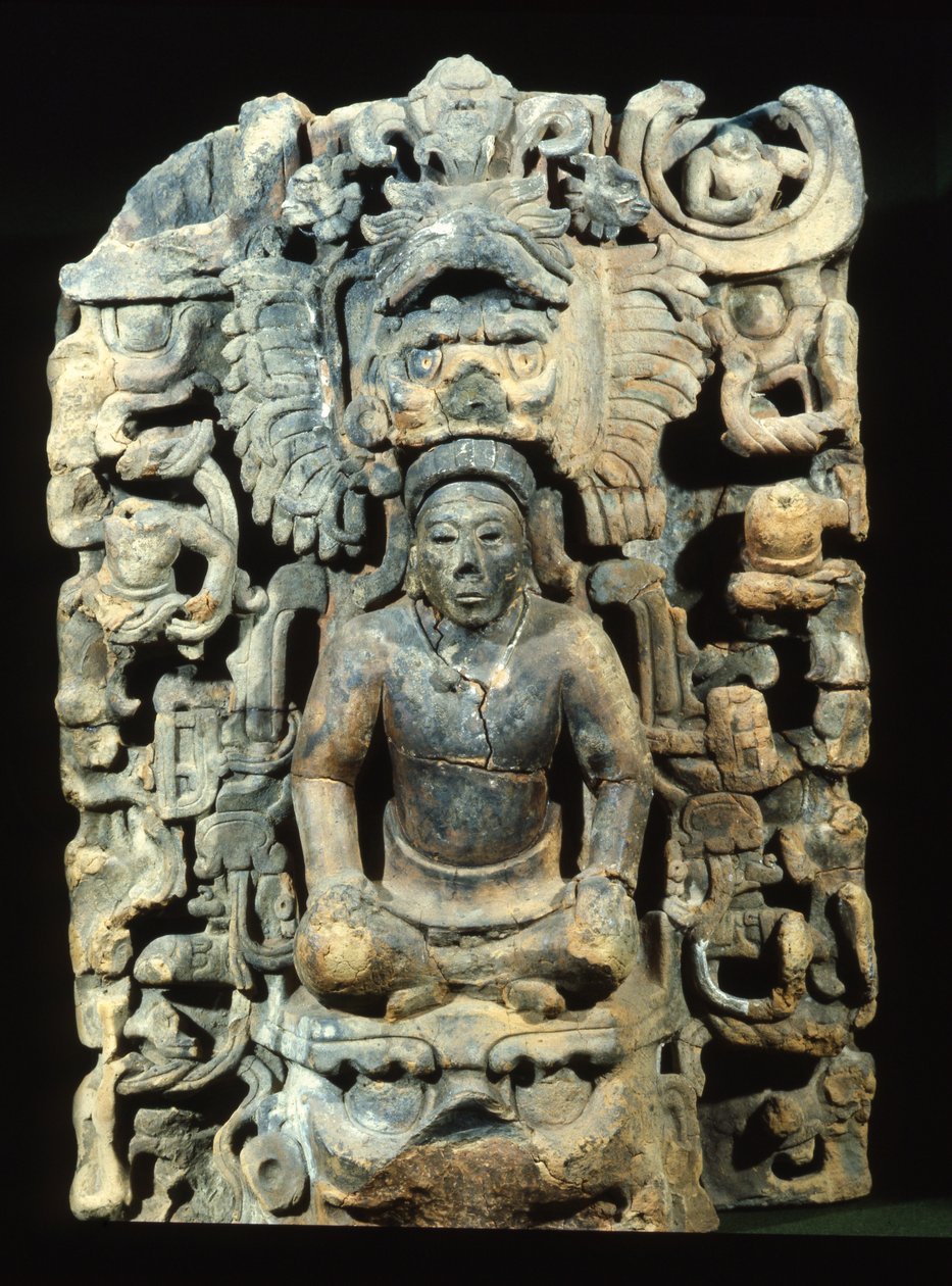 ಟಬಾಸ್ಕೊ (ಟೆರಾಕೋಟಾ) ಟರ್ಕ್‌ನ ಟೀಪಾದಿಂದ ಅಂತ್ಯಕ್ರಿಯೆಯ ಚಿತಾಭಸ್ಮ by Mayan