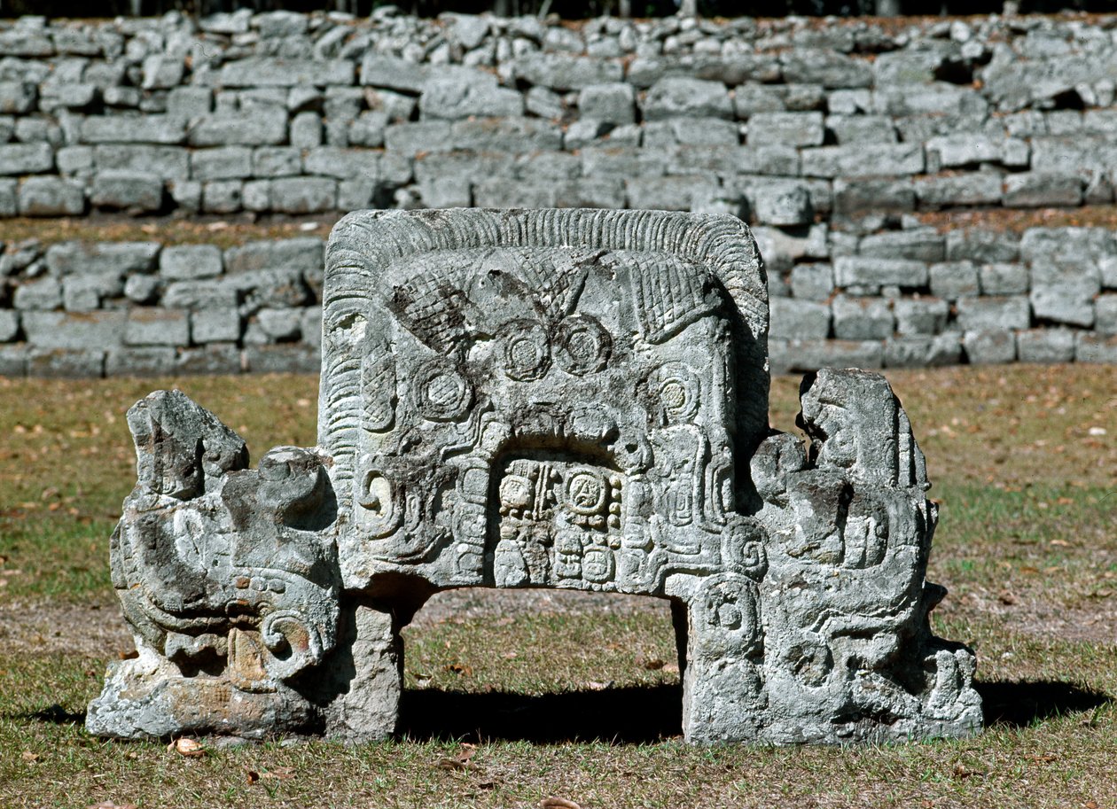 G sunağının görünümü, MS 7-8. yy by Mayan