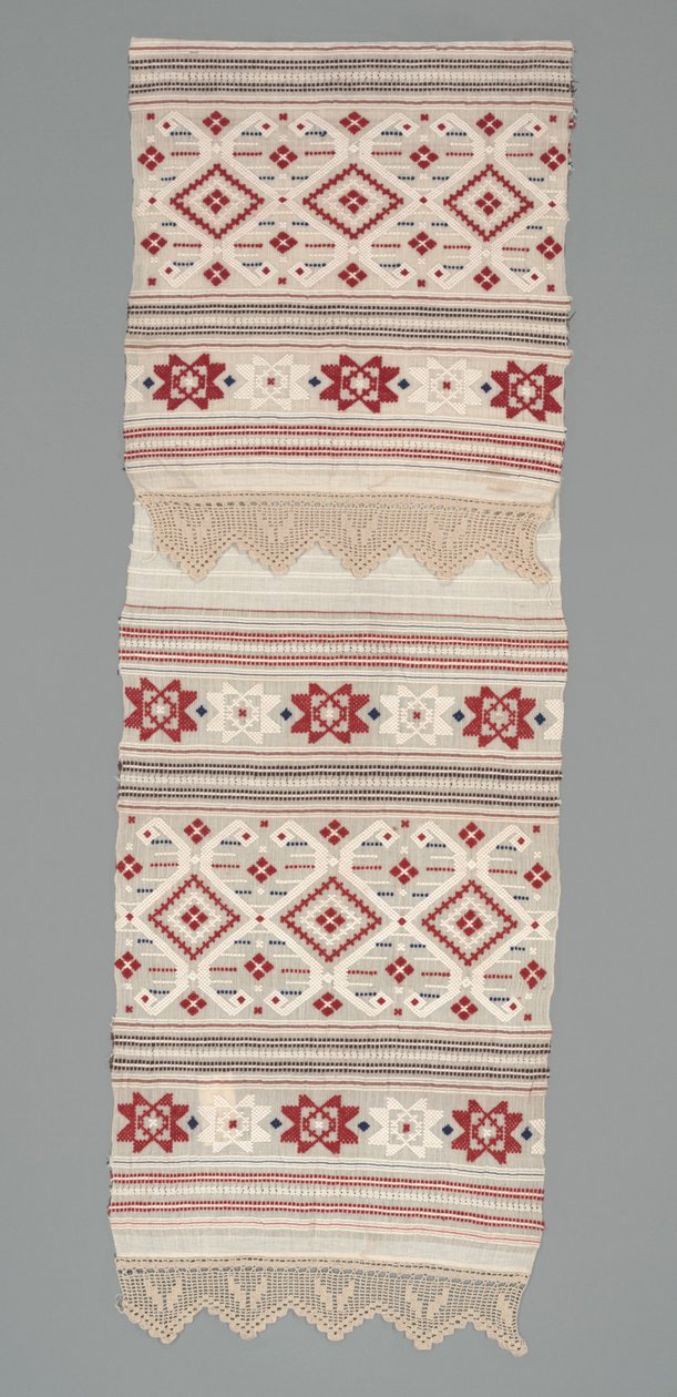 Tören kumaşı, c.1940-1960 (pamuk) by Mayan Mayan
