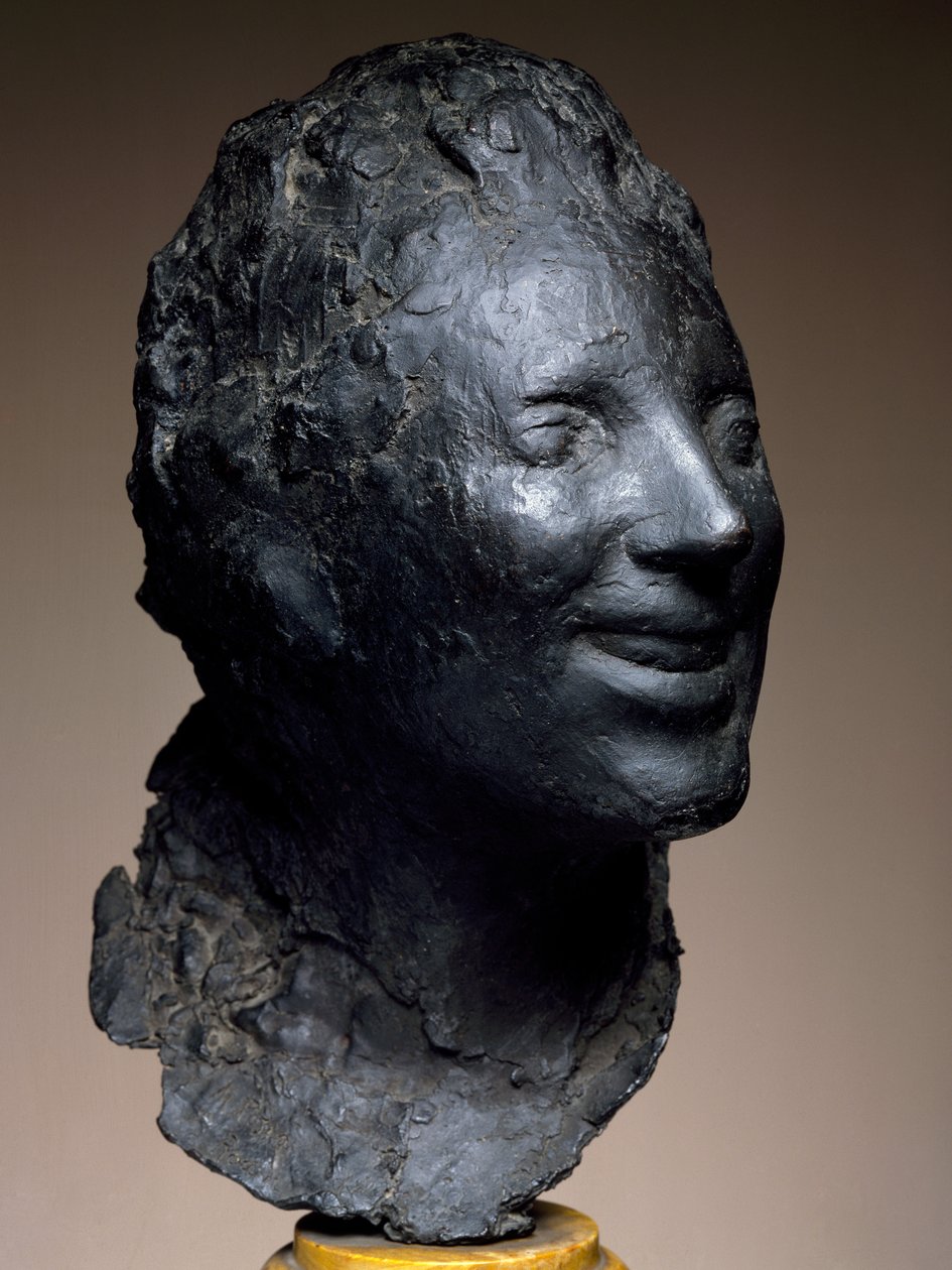 La Rieuse (Gülen Kadın) by Medardo Rosso
