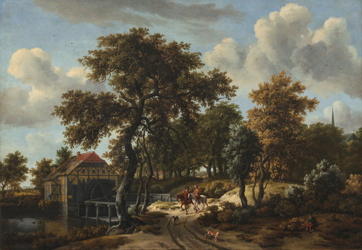 Yolcular, 166[2]. by Meindert Hobbema