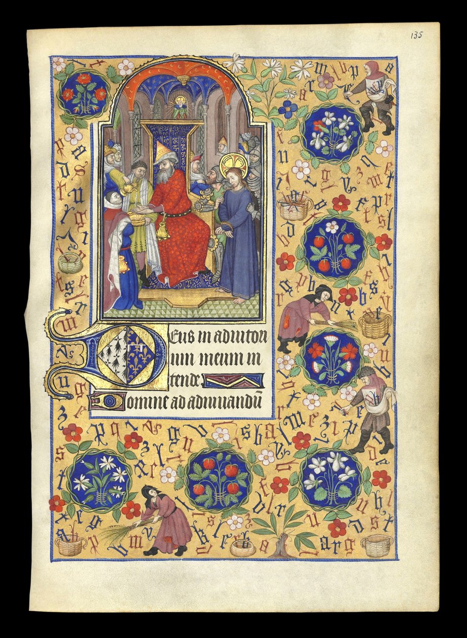 Roma kullanımı için saatler by Meister der Marguerite d’Orléans
