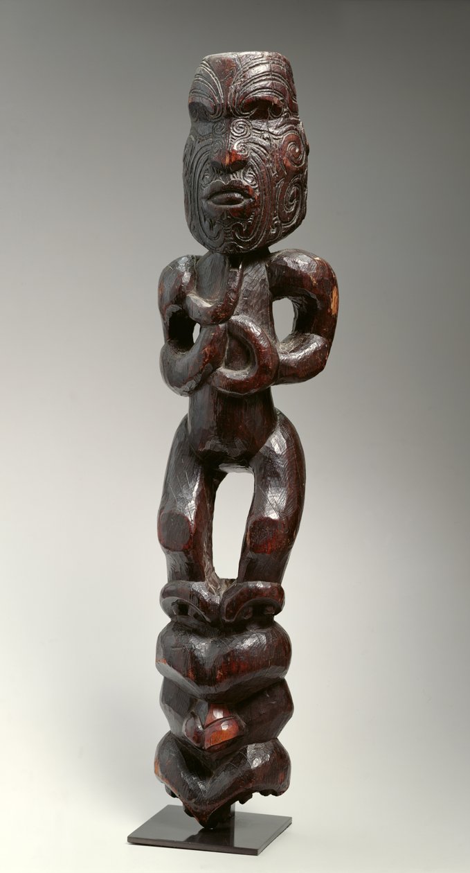 Ayakta Figür (ahşap) by Melanesian