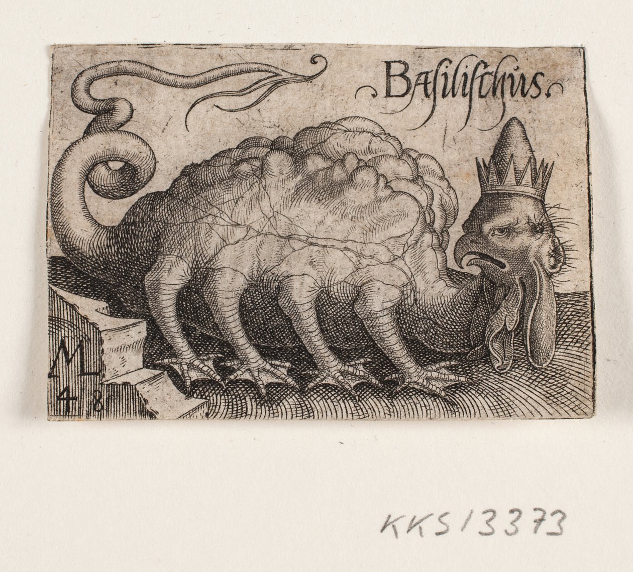 basilisk by Melchior Lorck