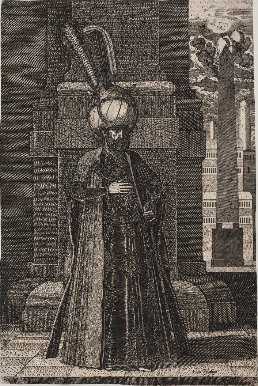 Pers Elçisi Prens İsmail by Melchior Lorck
