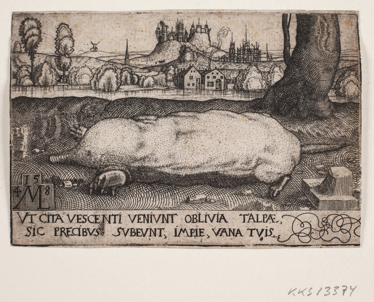 Köstebek by Melchior Lorck