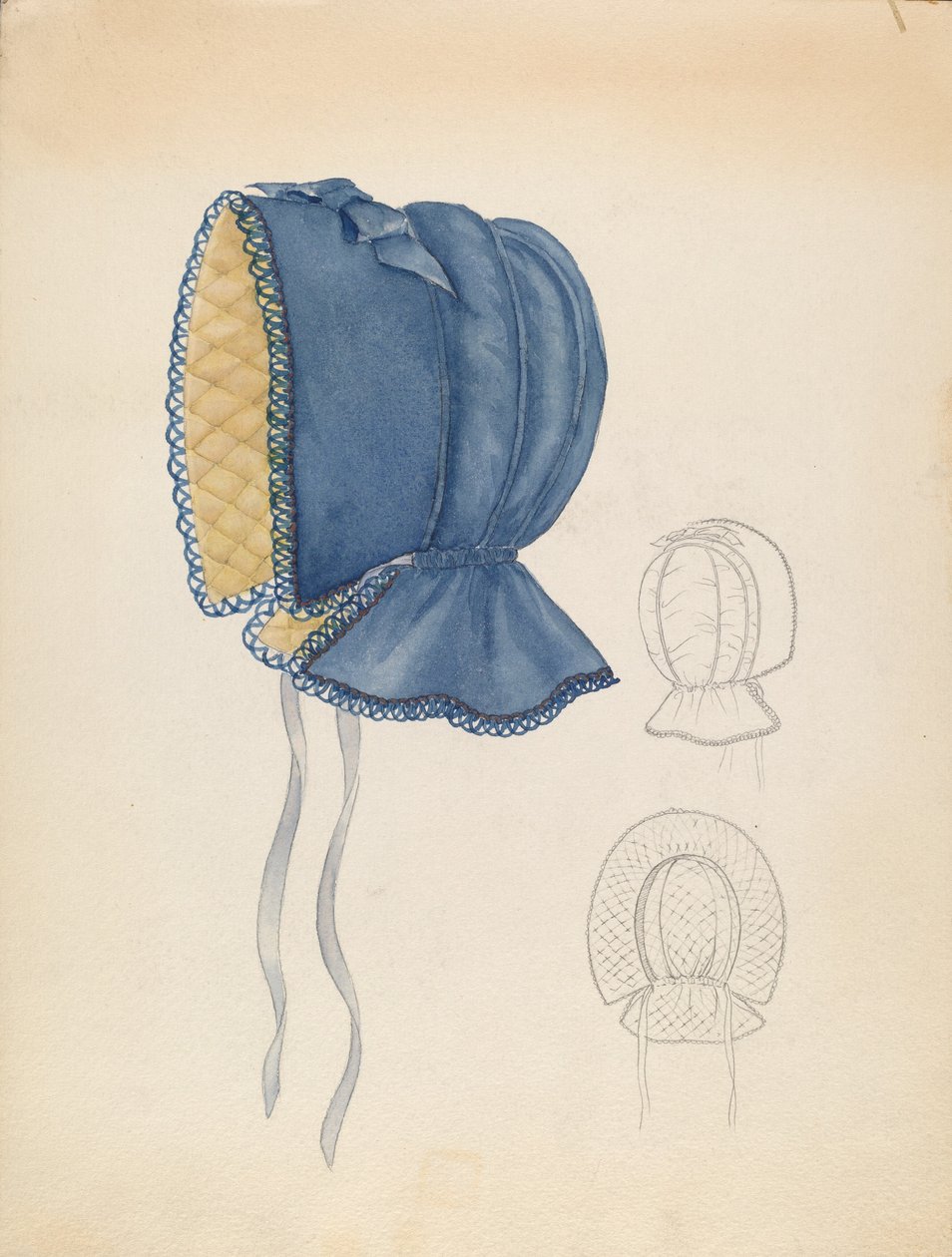 Opera Hood, c. 1936. by Melita Hofmann