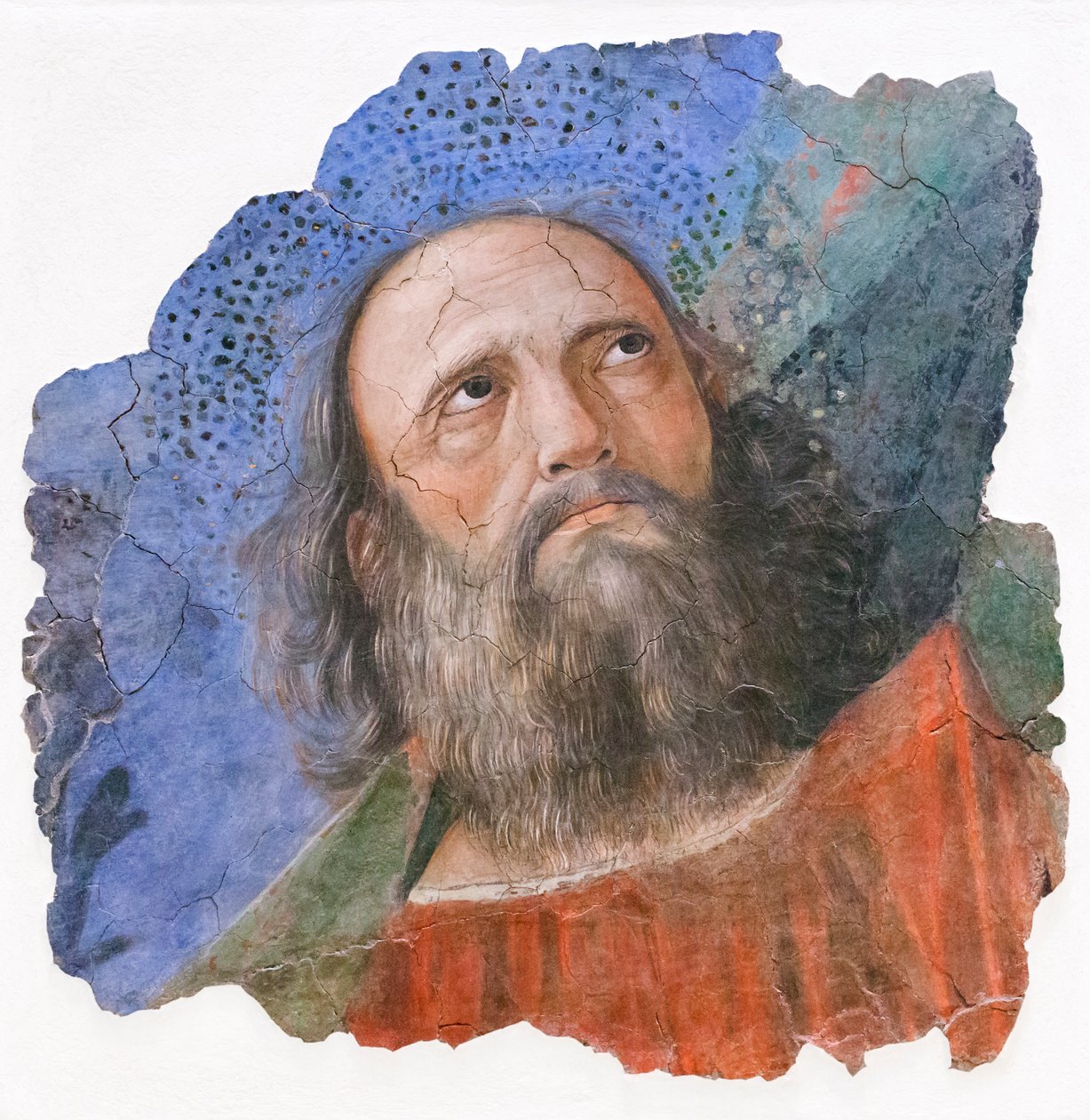 Havari'nin başı, yaklaşık 1480 (fresk) by Melozzo da Forli
