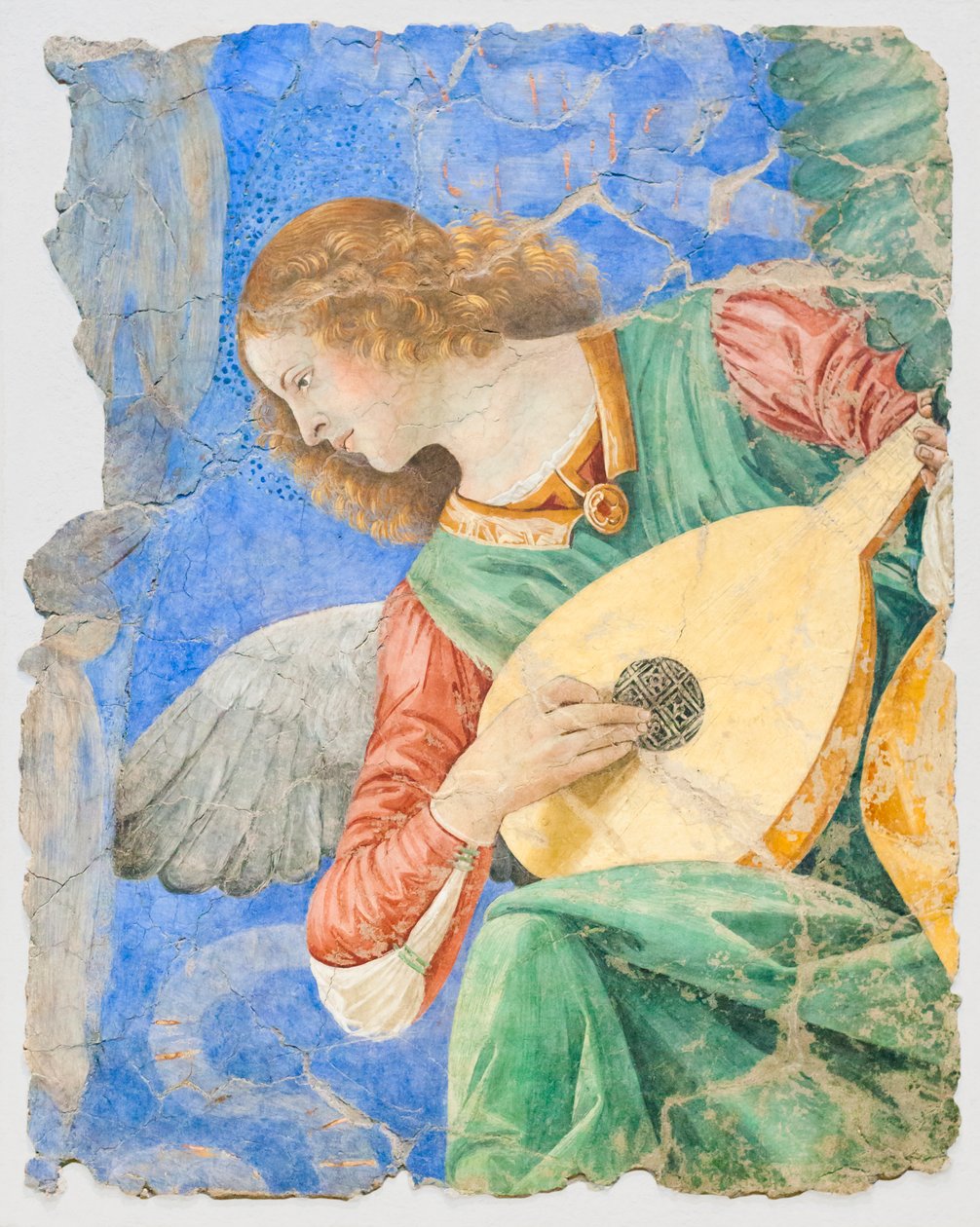 Müzik yapan melekler, 1480 civarı by Melozzo da Forli