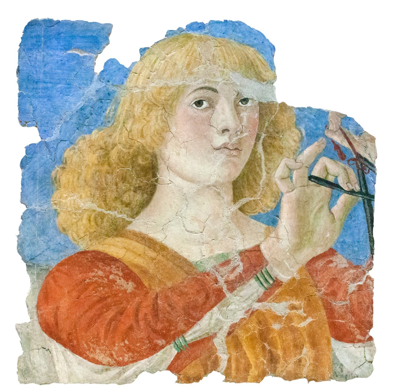 Müzik yapan melekler, 1480 civarı by Melozzo da Forli