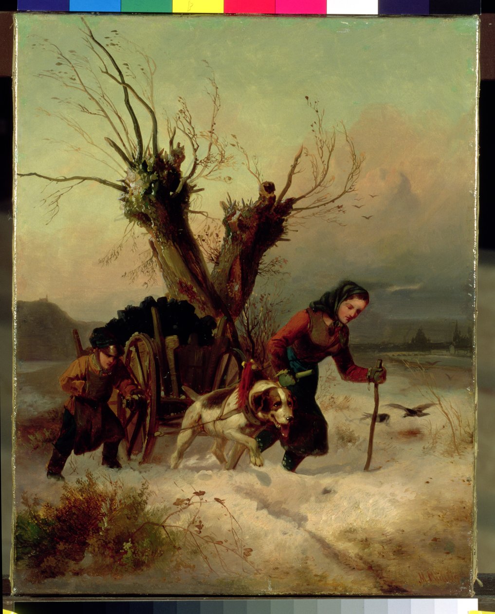 Pan, c.1880 (brons á steinsteypu) by Meno Muhlig