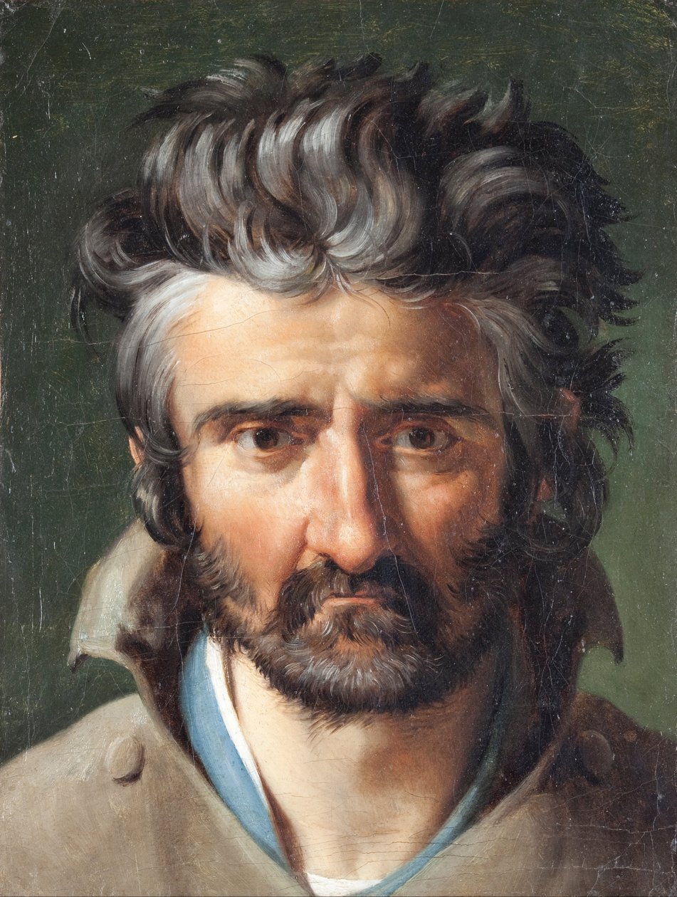 Bir Adamın Başı by Merry Joseph Blondel