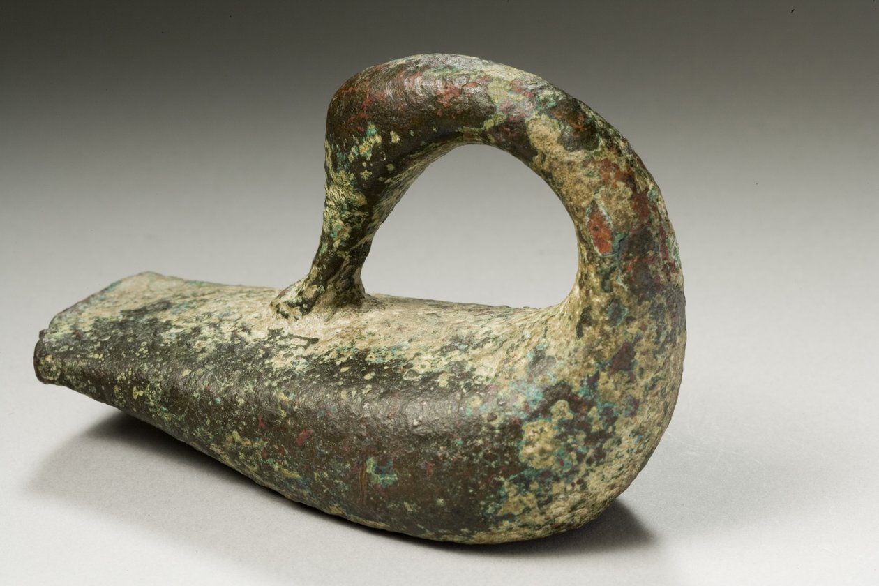 Ördek ağırlığı, yaklaşık MÖ 2. binyıl (bronz) (ayrıca bkz. 270525) by Mesopotamian