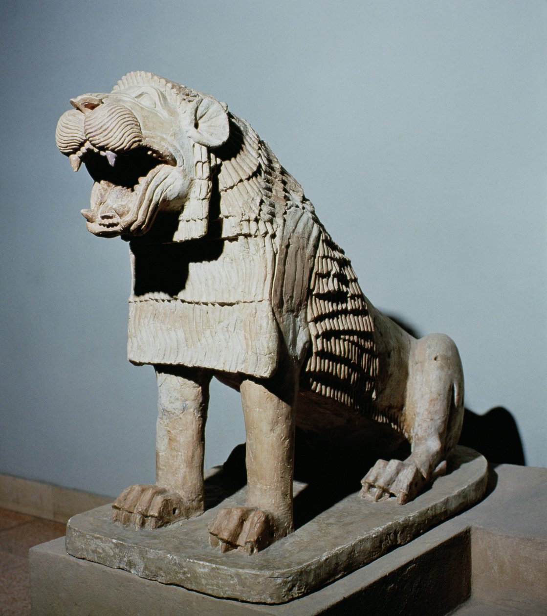Aslan (pişmiş toprak) by Mesopotamian