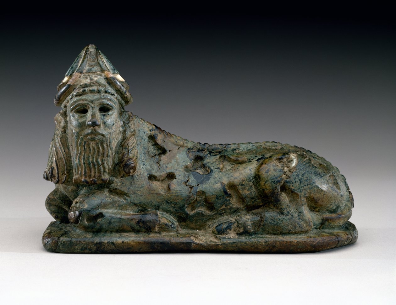 Lama of Deity, yaklaşık MÖ 2100-2000 (serpantin) by Mesopotamian