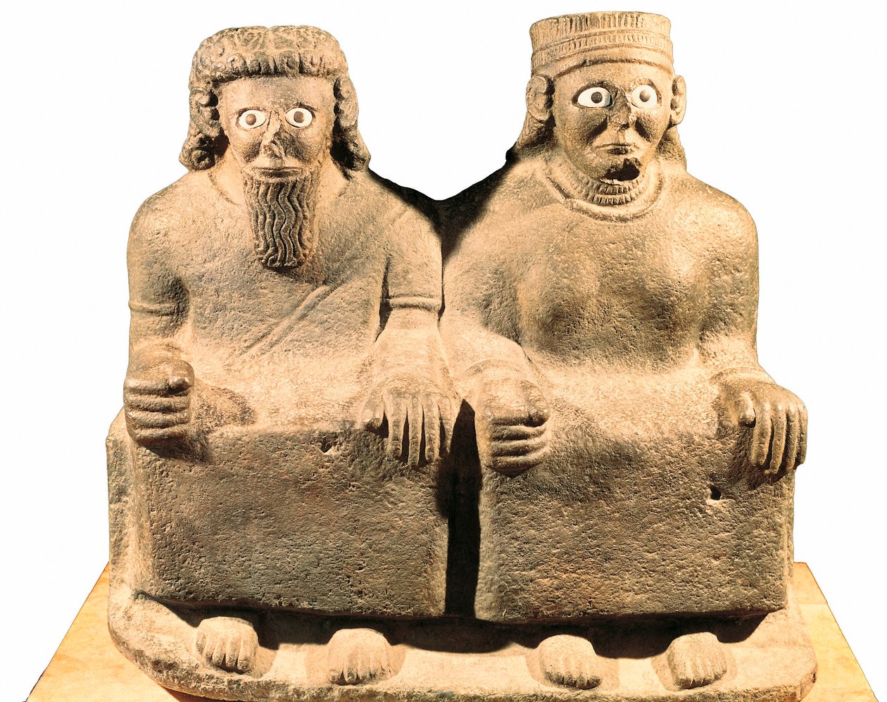 Tanrı Hadad ve Tanrıça İştar by Mesopotamian Mesopotamian