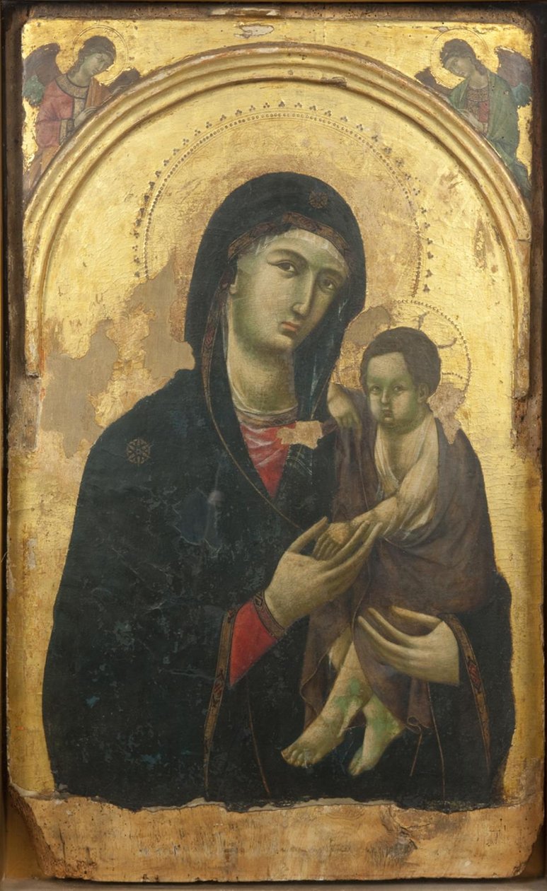 Bakire ve Çocuk by Mesteren fra Citta di Castello