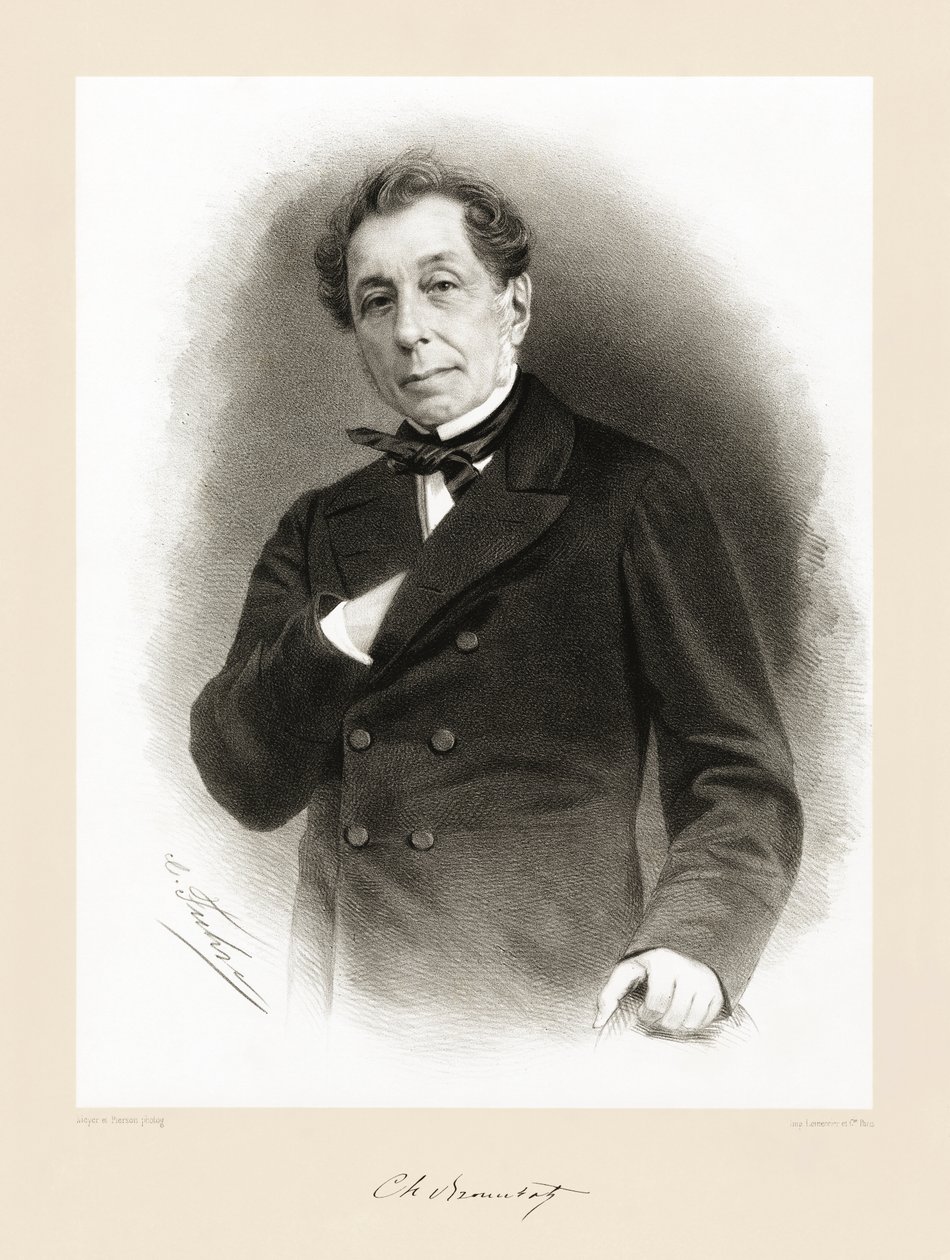 Charles de Rémusat, 1865-66 by Meyer and Pierson