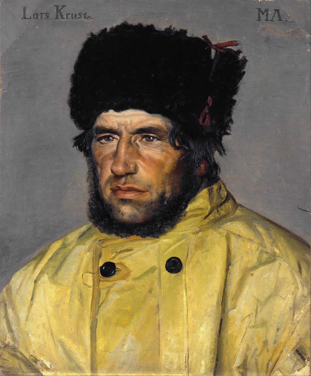 Baş cankurtaran Lars Kruse by Michael Peter Ancher