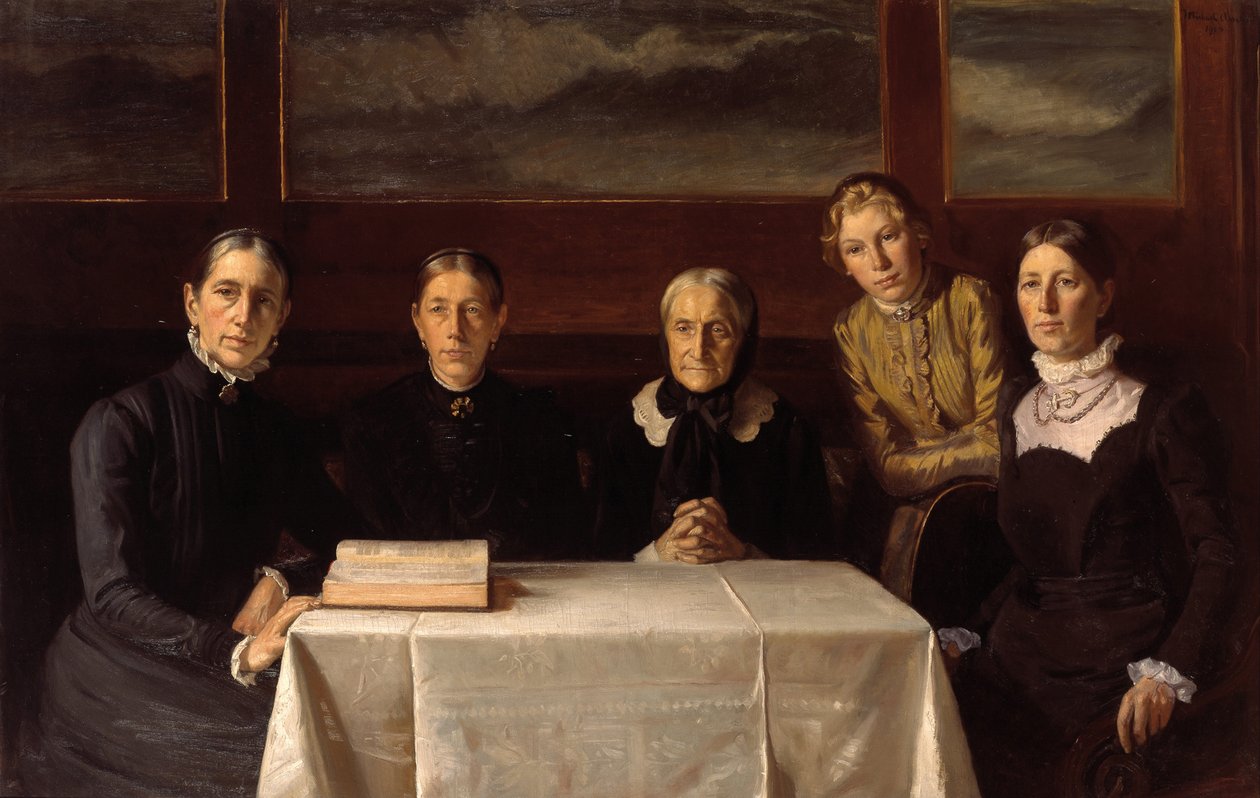 Noel Günü 1900 by Michael Peter Ancher