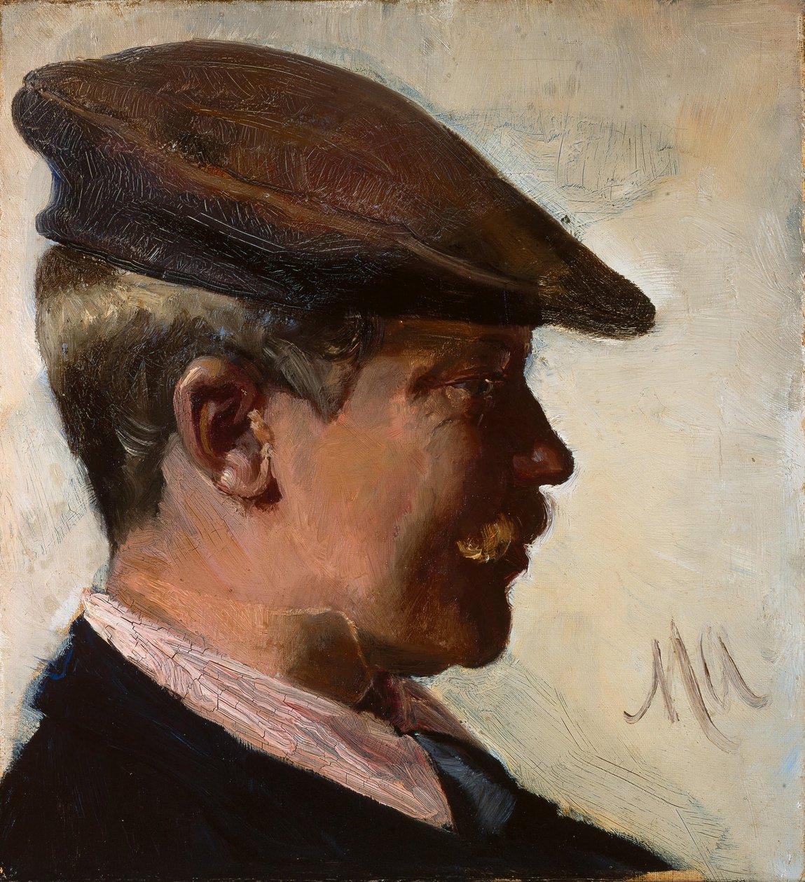 Jacob Sömme by Michael Peter Ancher