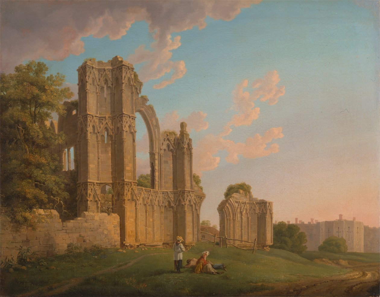 Aziz Mary Manastırı, York by Michael Angelo Rooker