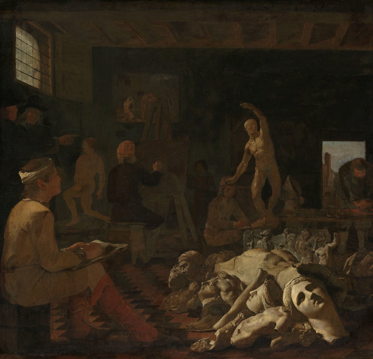 Bir Ressamın Atölyesi by Michael Sweerts