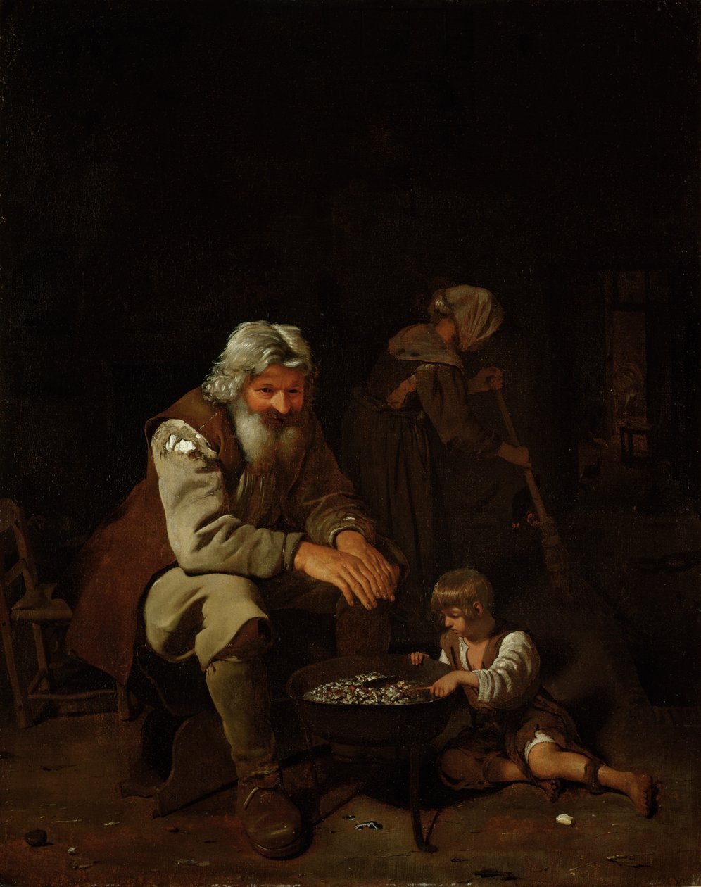 Bir Kış Alegorisi by Michael Sweerts