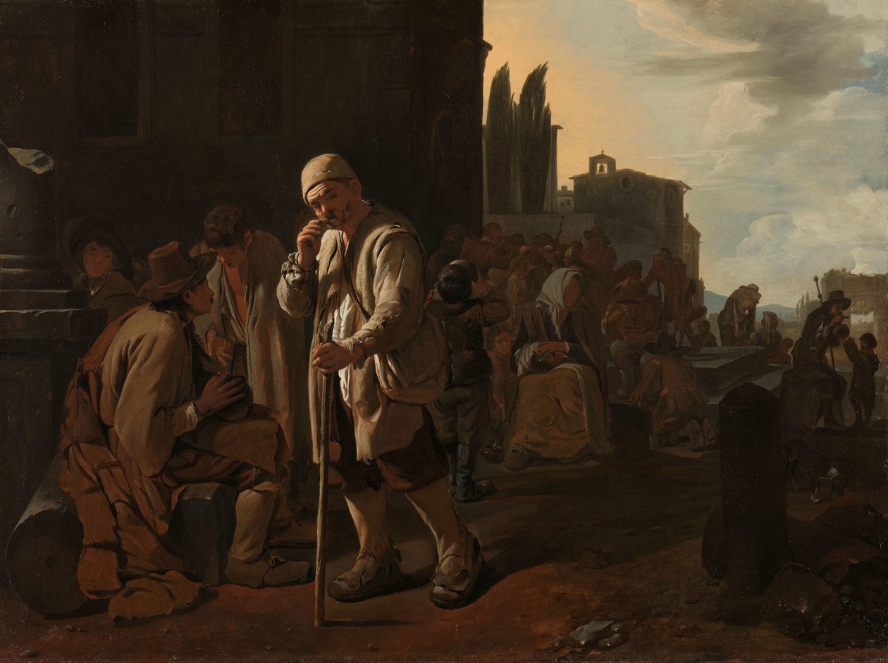 Aç beslemek Aç beslemek by Michael Sweerts