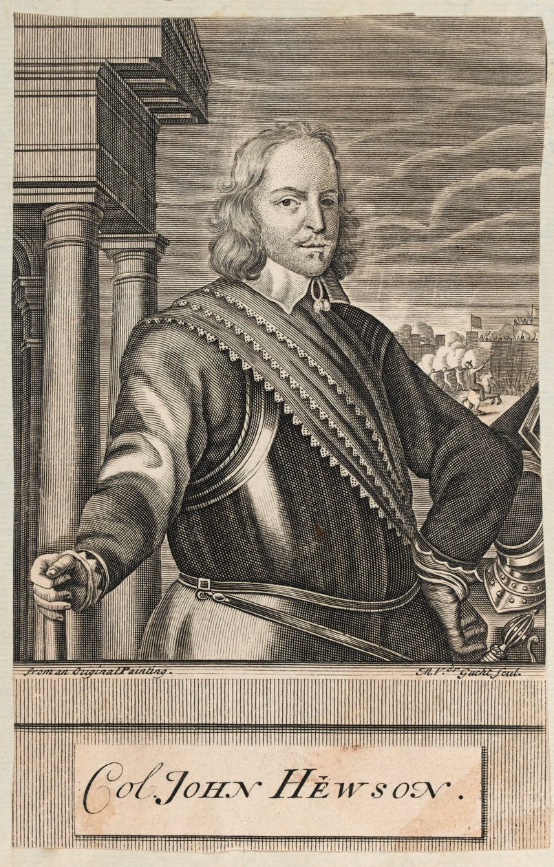 Albay John Hewson, c.1647 (gravür) by Michael Vandergucht