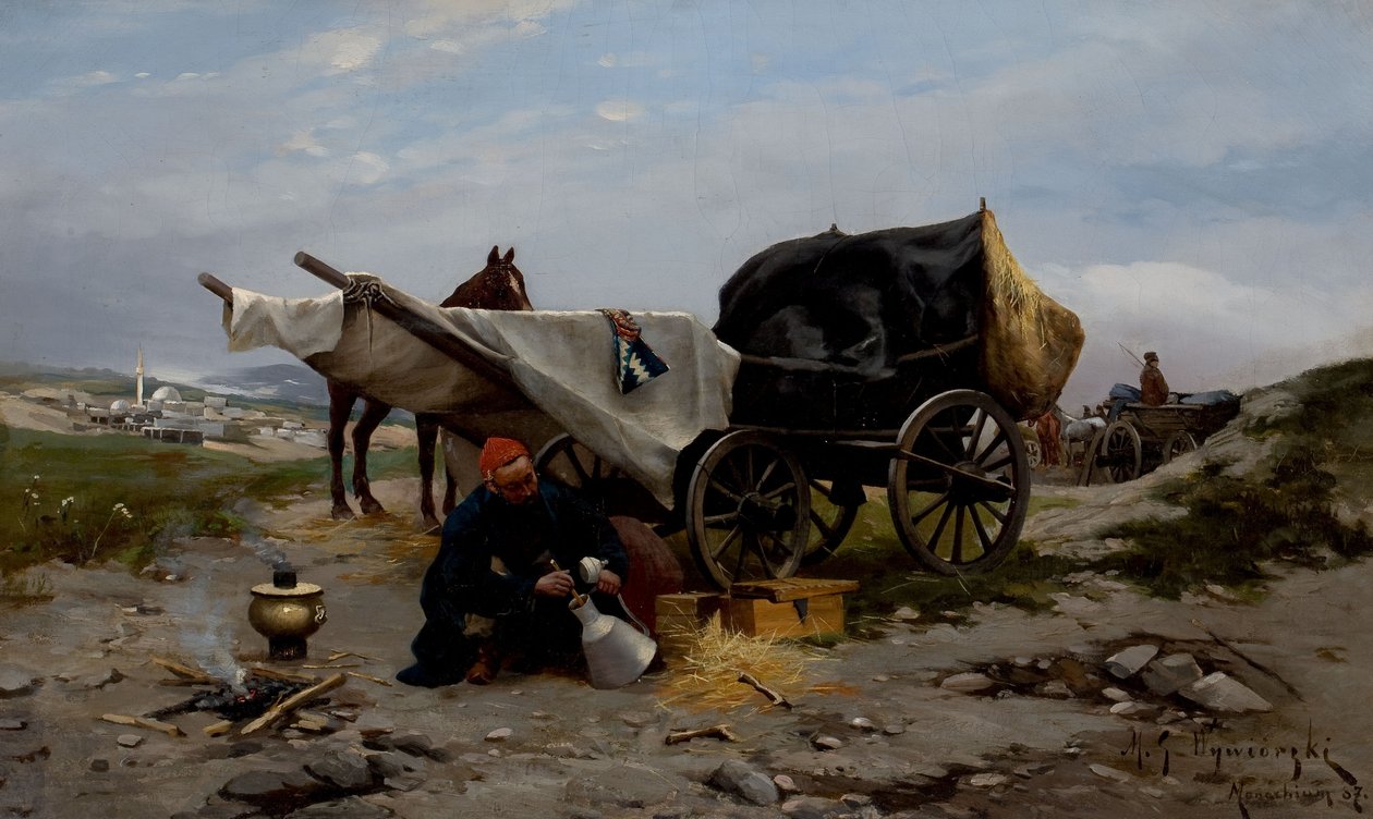 Yolculuktan Dinlenme by Michal Pawel Gorstkin Wywiórski