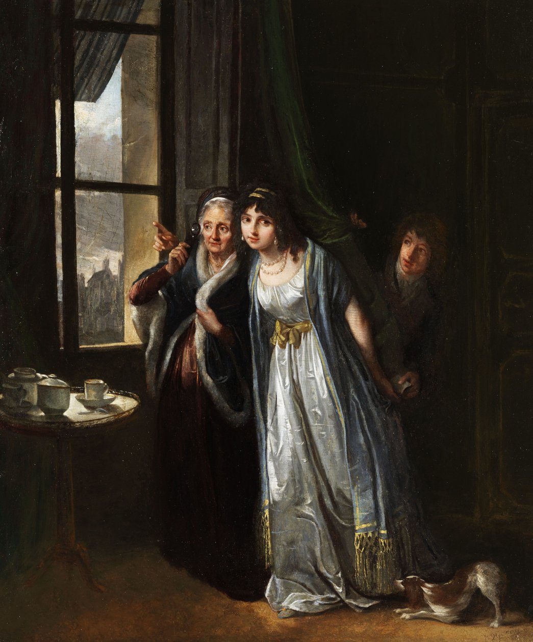 Aşk mektubunun gizli teslimatı. by Michel Garnier
