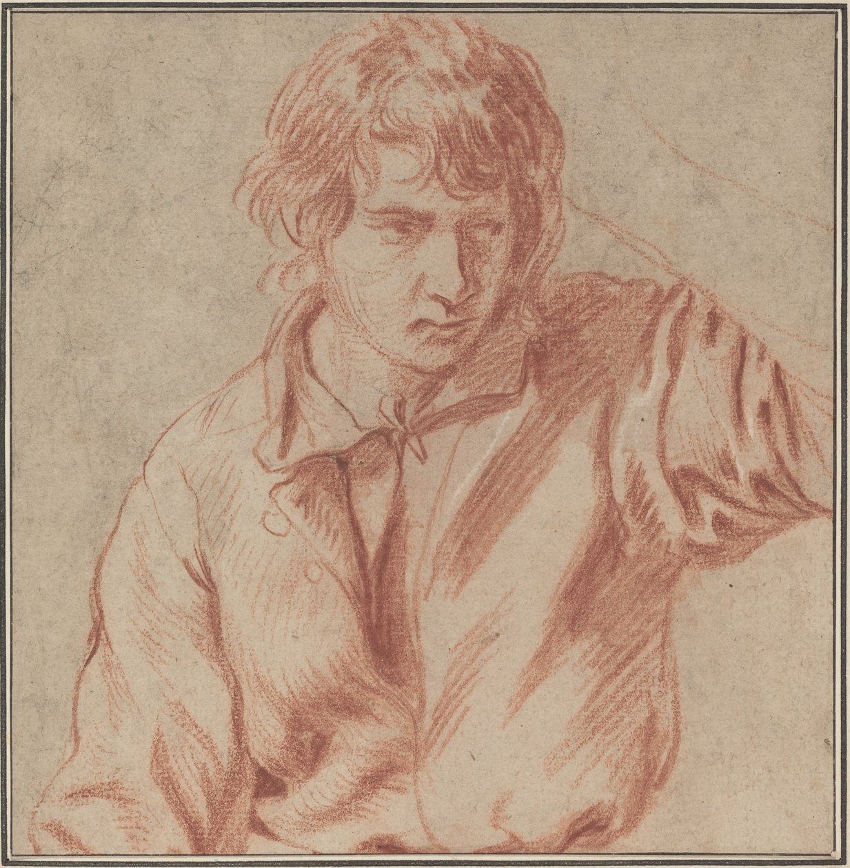 Genç adam by Michel Francois Dandre Bardon