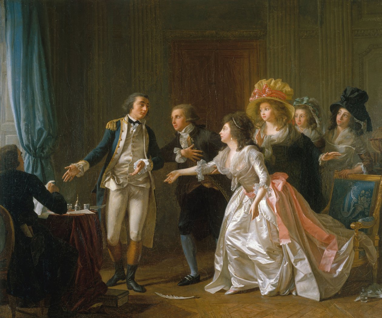 Kesintili Evlilik Sözleşmesi, c. 1789. by Michel Garnier