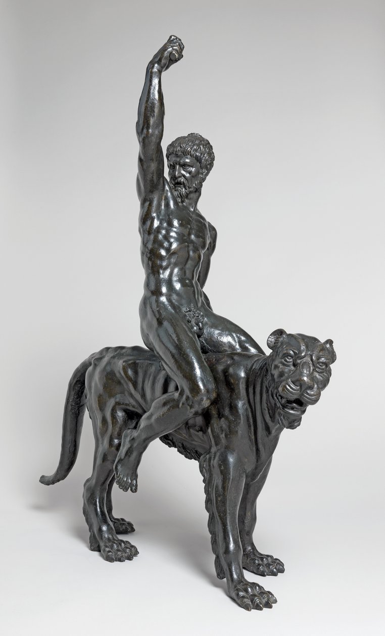 panter sürme çıplak bacchants by Michelangelo Buonarroti