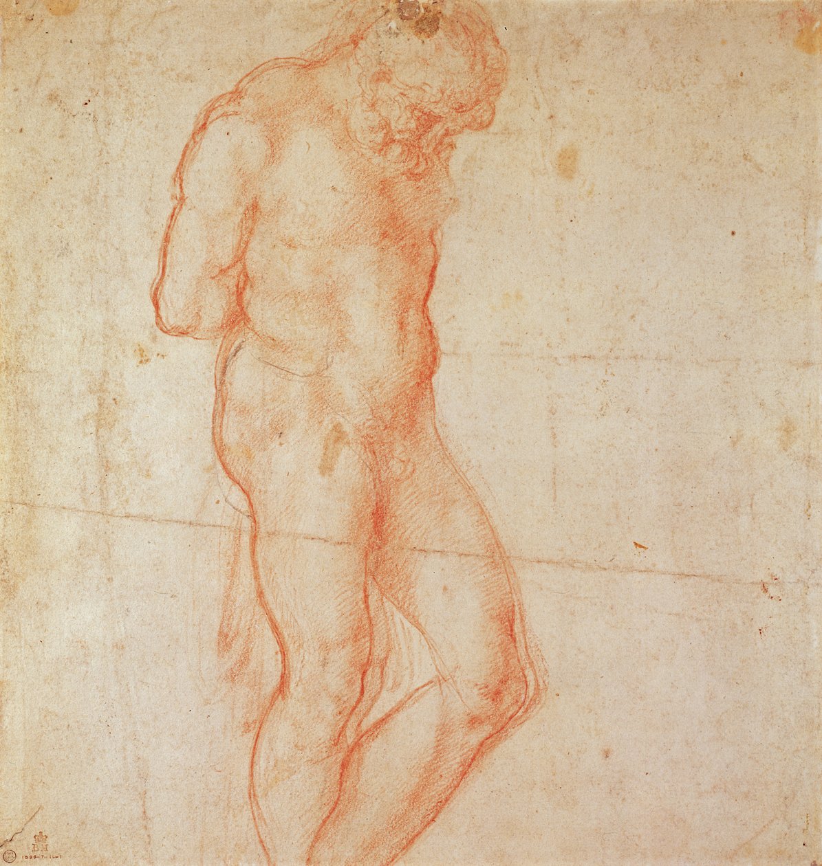 Çıplak Çalışması by Michelangelo Buonarroti