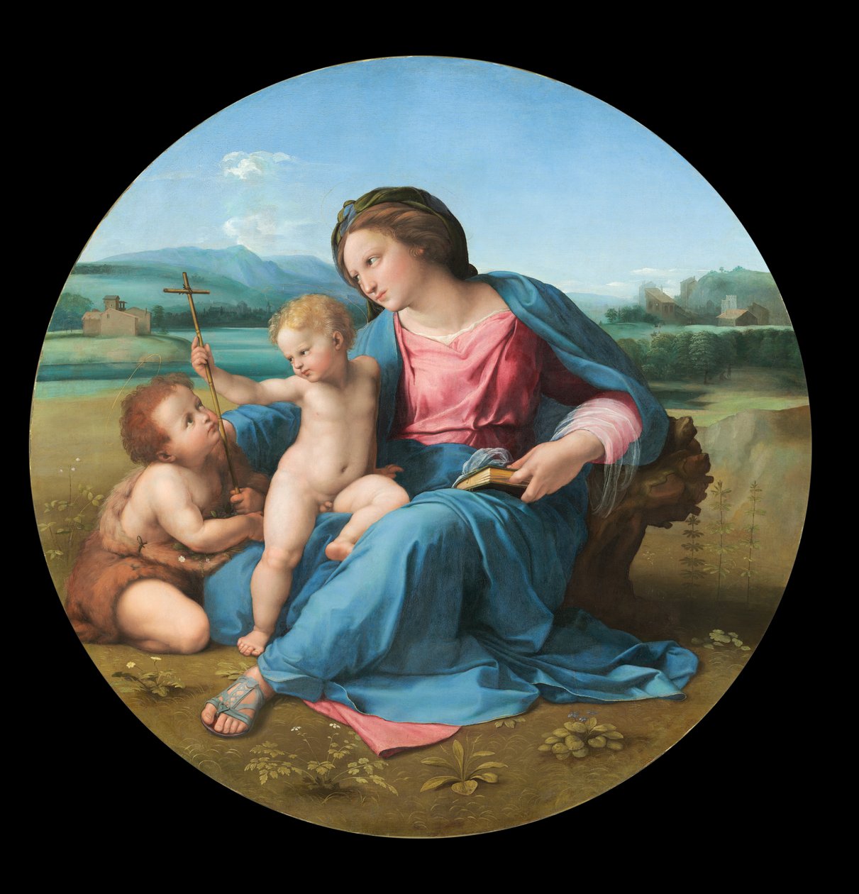 Alba Madonna by Michelangelo Buonarroti