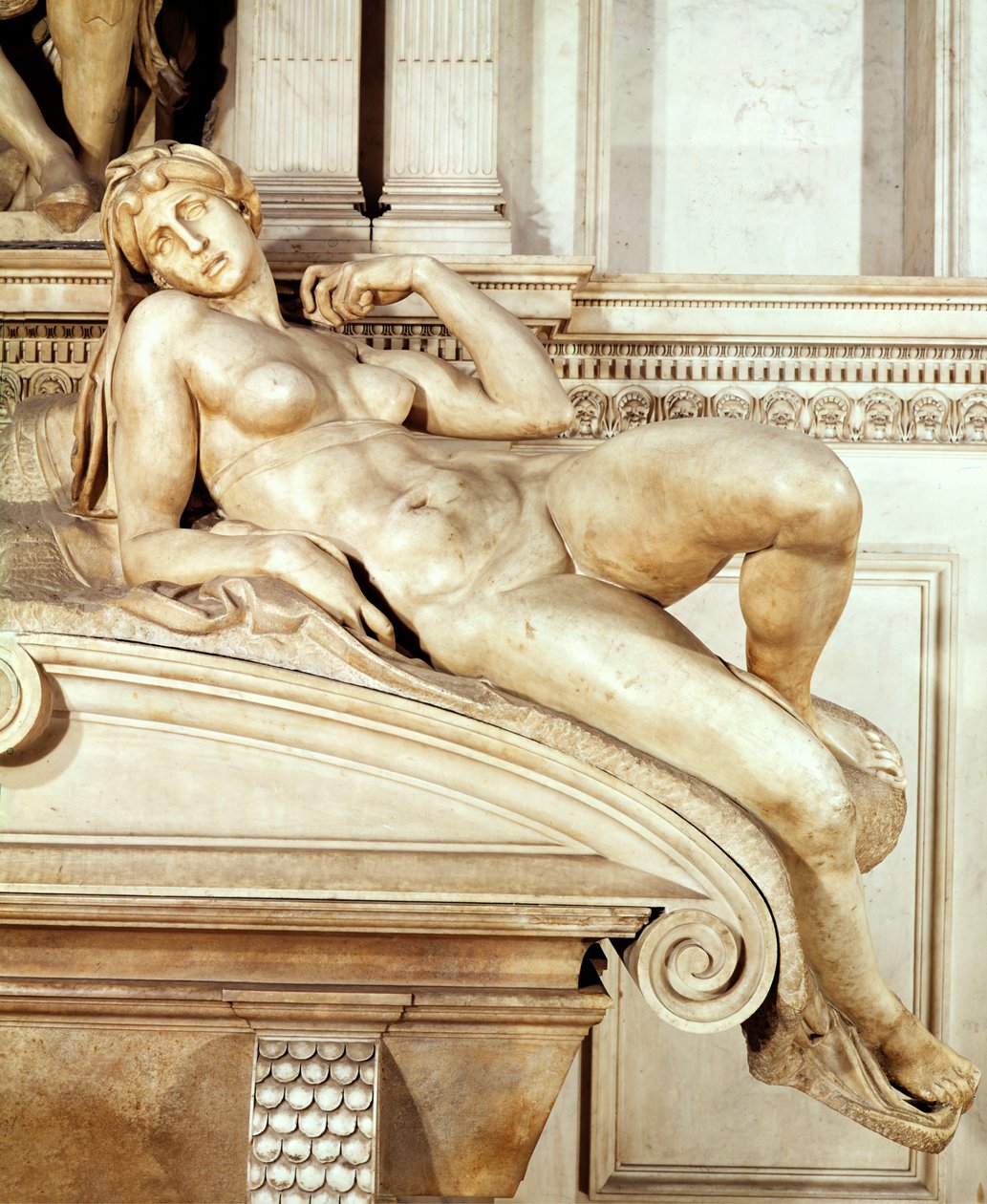 Þegar vorið vaknar í skóginum by Michelangelo Buonarroti