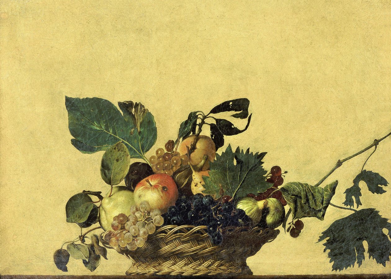 Meyve Sepeti by Michelangelo Merisi Caravaggio