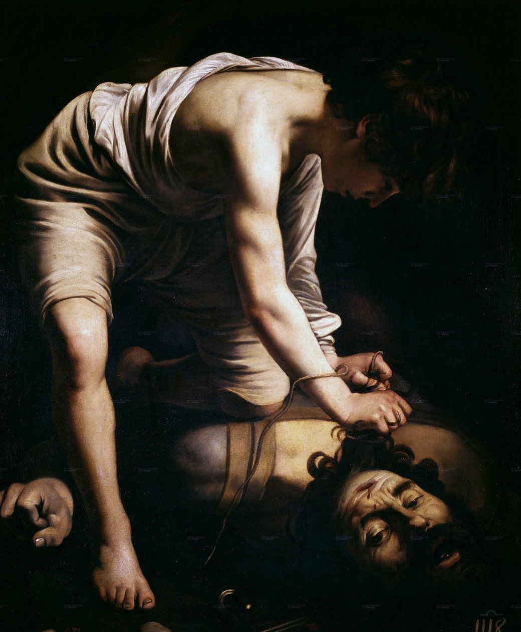 David ve Goliath by Michelangelo Merisi Caravaggio
