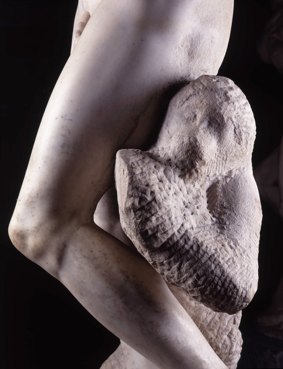 Tutsak, Ölen Köle olarak bilinir by Michelangelo Buonarroti