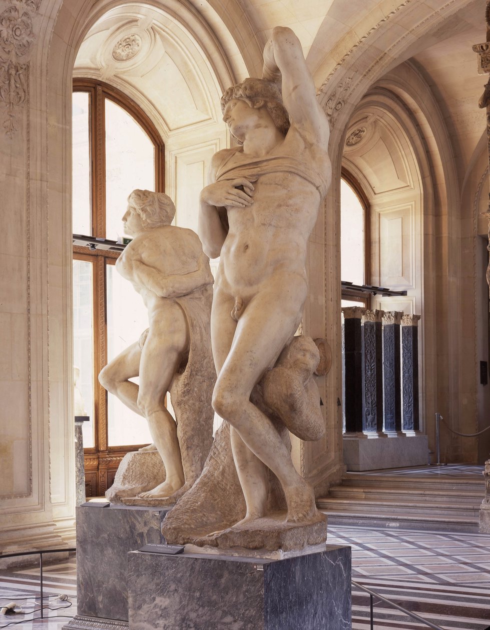 Tutsak, Ölen Köle olarak bilinir by Michelangelo Buonarroti